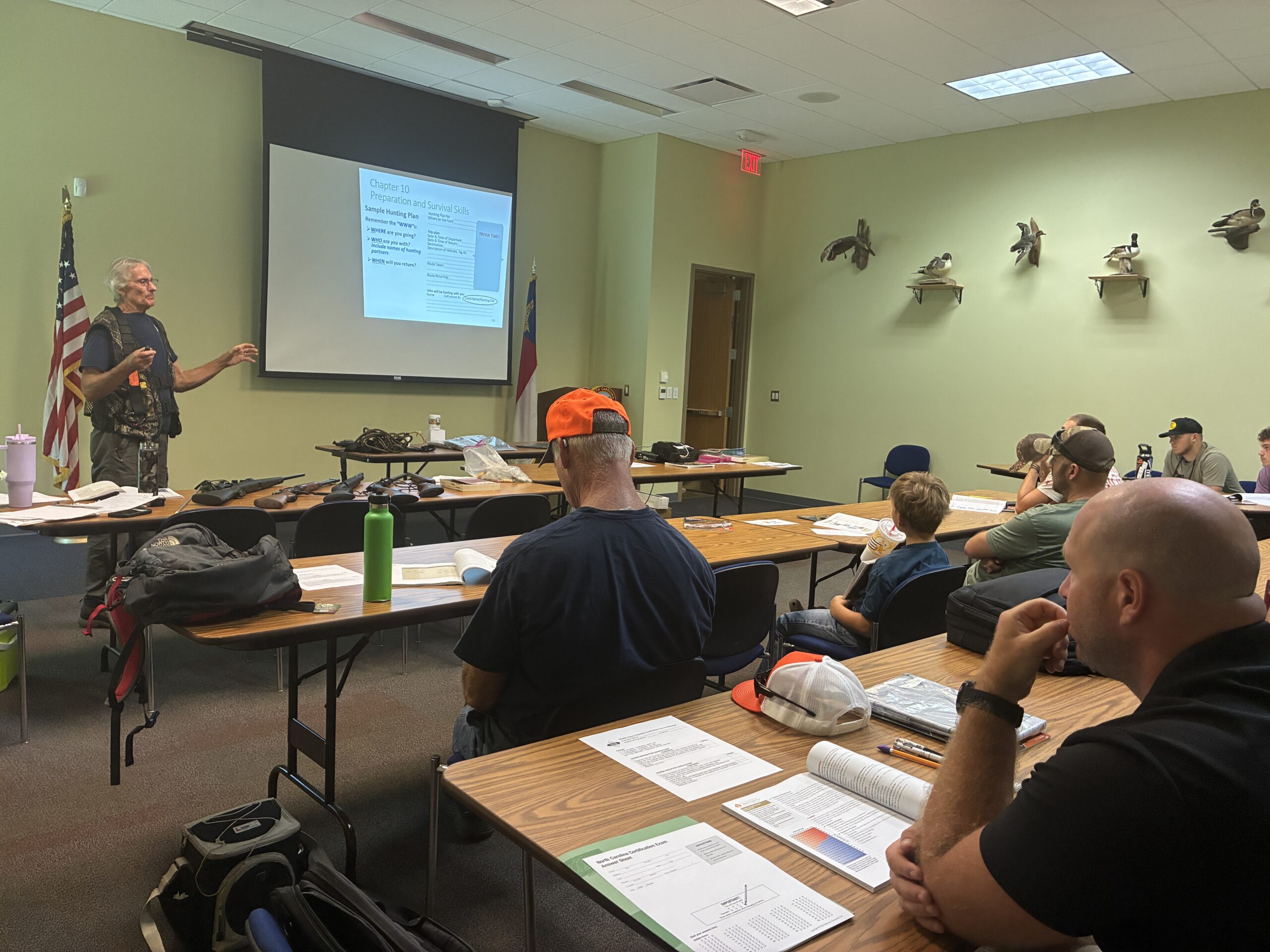 Empowering Ethical Hunters: A Look at the Fall Line Outdoors Hunter Education Class at Raven Rock State Park